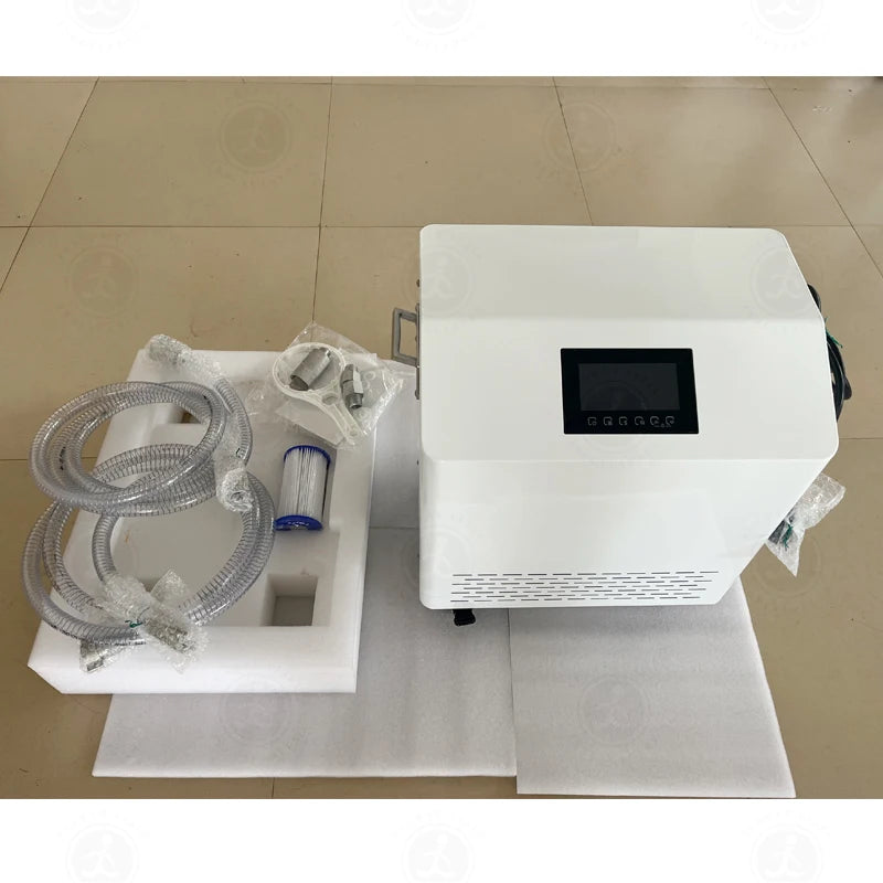 Portable Inflatable Bath Tub Recirculating Water Cold Plunge Chiller Ice Bath