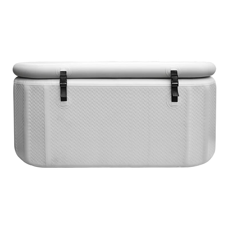 PVC Inflatable Portable Ice Bath Tub With Pump Cover Cold Plunge Chiller For Outdoor Recovery Pool Use Drop Stitch Fabric