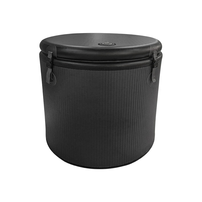 PVC Inflatable Portable Ice Bath Tub With Pump Cover Cold Plunge Chiller For Outdoor Recovery Pool Use Drop Stitch Fabric